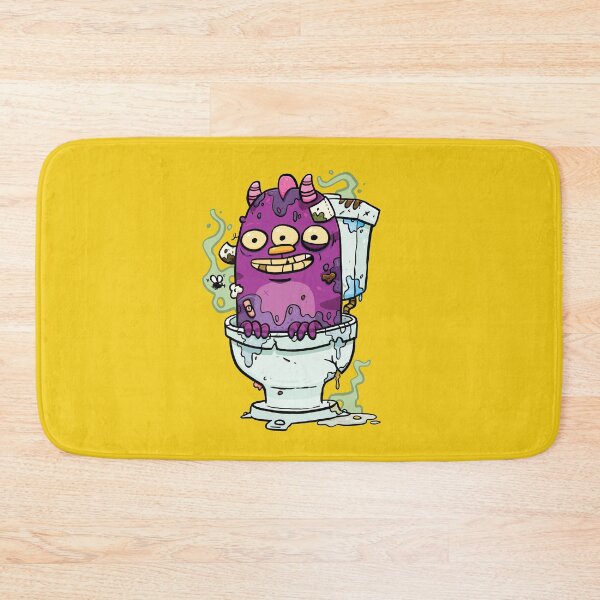 Item preview, Stinky Little Toilet Monster designed and sold by striffle.