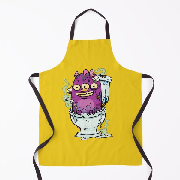 Item preview, Stinky Little Toilet Monster designed and sold by striffle.