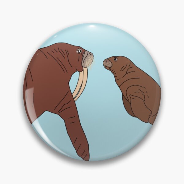Item preview, Kaboodle and Kora Walruses  designed and sold by tidaldreams.