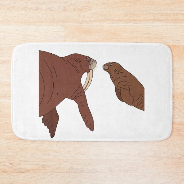 Item preview, Kaboodle and Kora Walruses designed and sold by tidaldreams.
