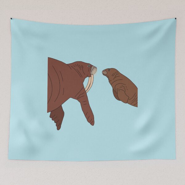 Item preview, Kaboodle and Kora Walruses designed and sold by tidaldreams.