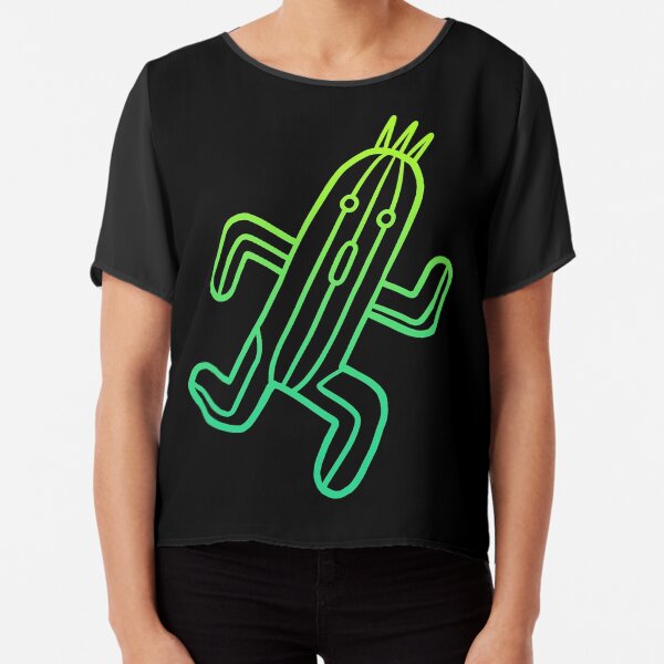 Final Fantasy - Cactuar Chiffon Top
