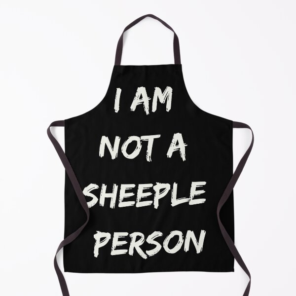 Item preview, Inspirational "I AM NOT A SHEEPLE PERSON"   designed and sold by Write-to-Rebel.