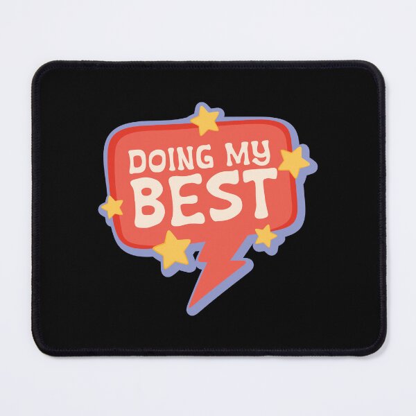 Item preview, Doing my best - living the best life designed and sold by Mindy Bubble.