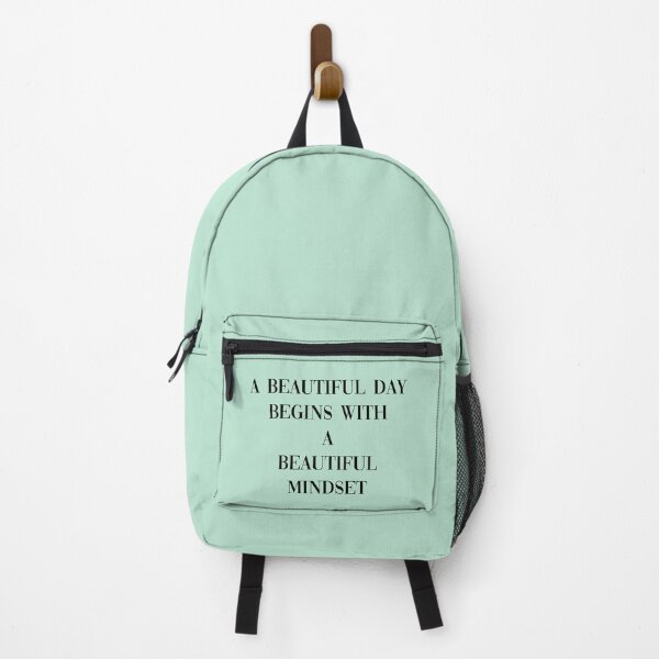 Item preview, A Beautiful Day Begins With A Beautiful Mindset designed and sold by allysmar.