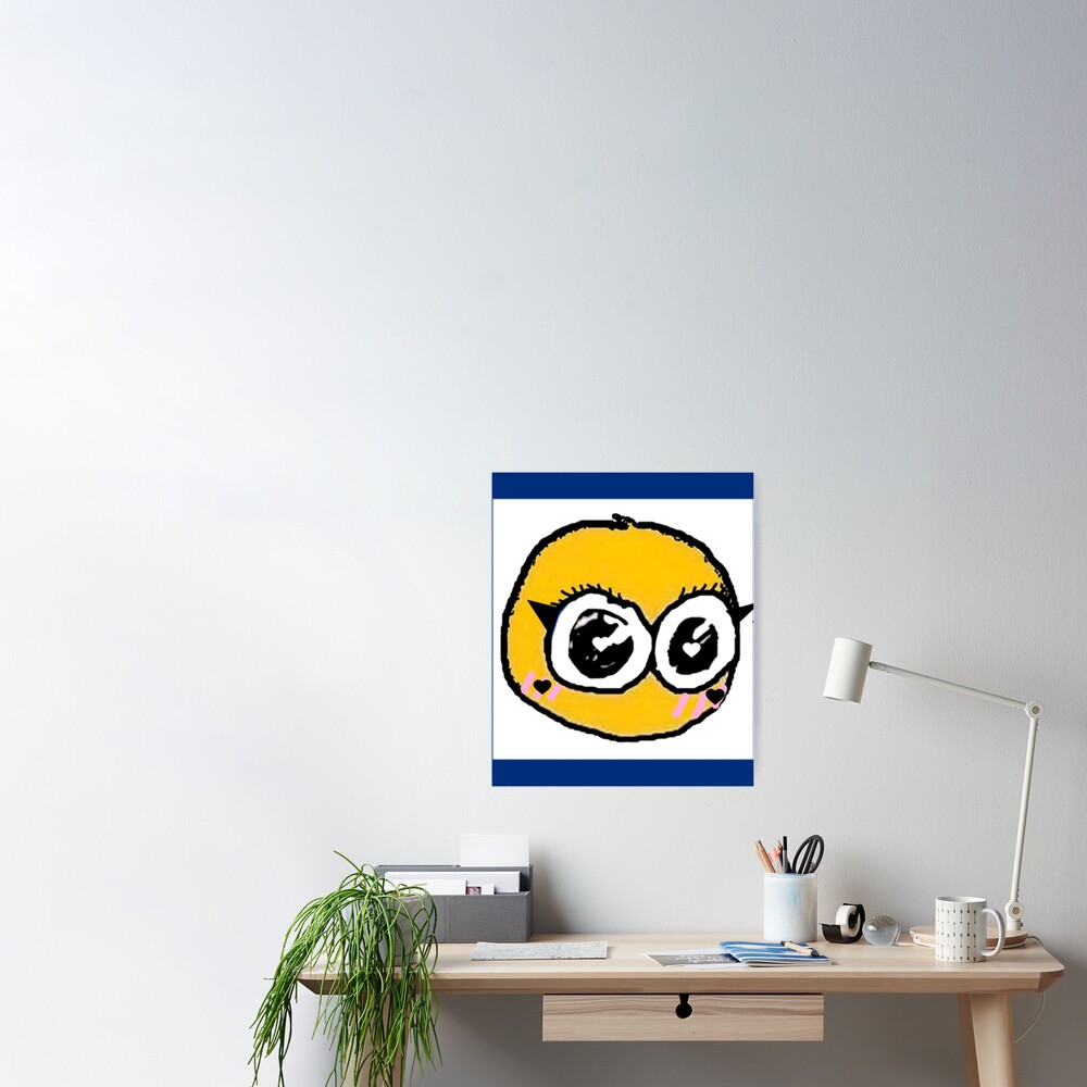 "Cursed E-girl Emoji " Poster for Sale by AsherSmith112 | Redbubble