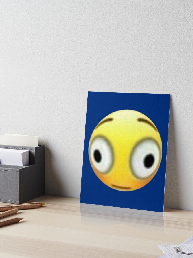 Cursed Emoji Meme Art Board Prints for Sale