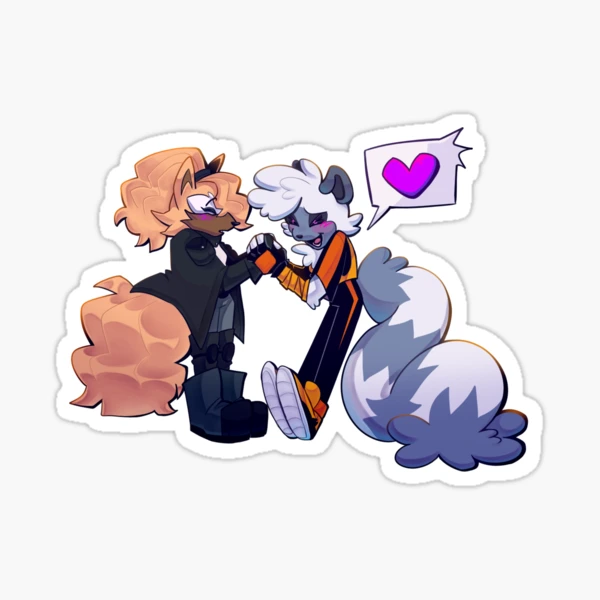 Sunset Sonadow Sticker for Sale by MephilesJester