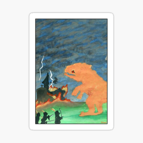 Hexenangriff Sticker