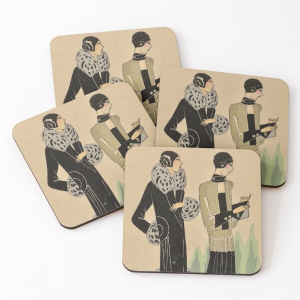 Item preview, Très Parisien 1927 Vintage Fashion Illustrations  designed and sold by LoveSeasonz.
