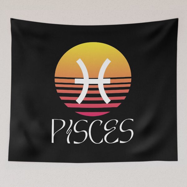 Item preview, Pisces Zodiac Sign Symbol designed and sold by Hellofriendco.