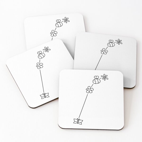 Item preview, Aries Zodiac Constellation Flowers Butterflies Bees Cottage Core designed and sold by cashewdays.