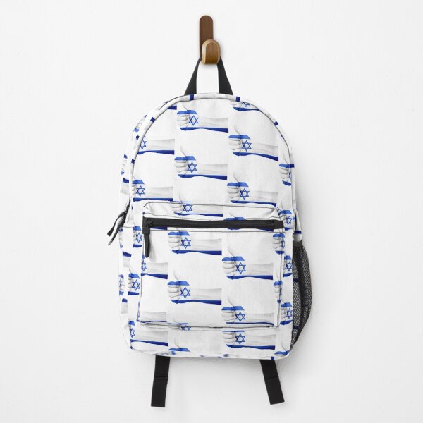 Item preview, Israeli Flag on hand - israeli flag designed and sold by thekosherhub.