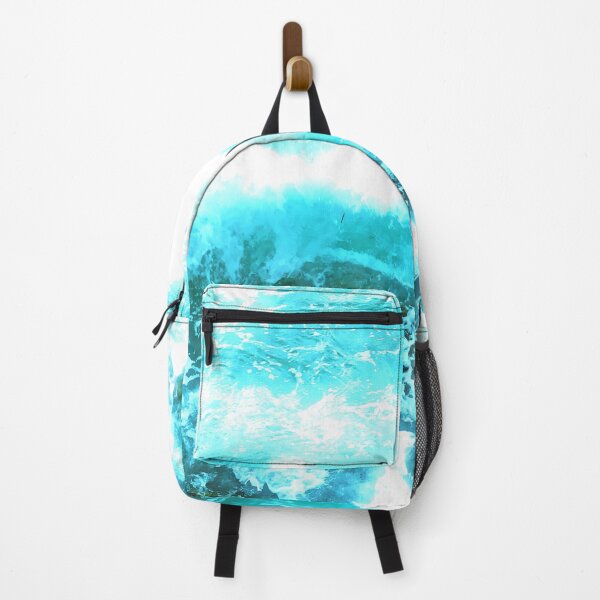 Artikelvorschau, DER BLAUE OZEAN MIT WEISSEN BRANDUNGS-AQUA-BLAUEN UND GRÜNEN entworfen und verkauft von nickbrayimages.