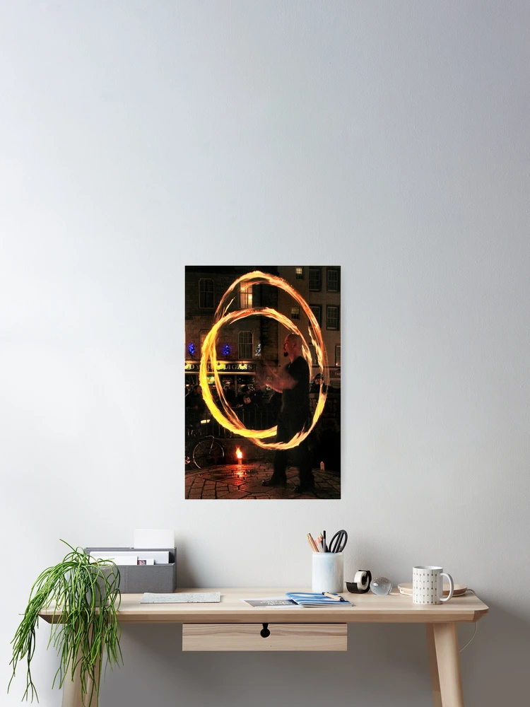 Thumbnail 2 of 3, Poster, Fire Dancer VI designed and sold by Chris Clark.