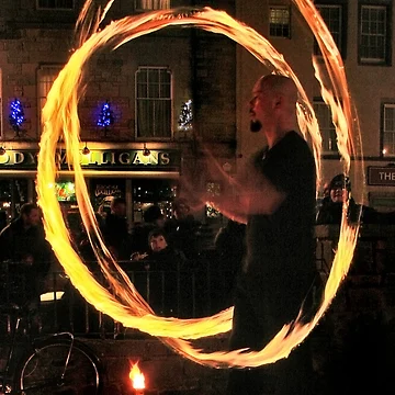 Artwork thumbnail, Fire Dancer VI by Chris Clark