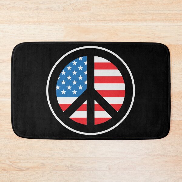 Item preview, Flag peace sign designed and sold by pnkpopcorn.