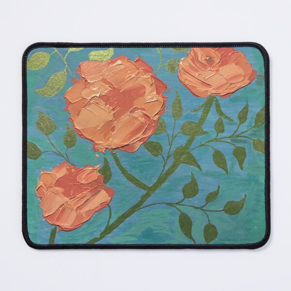 Item preview, Peach Roses in Spring designed and sold by cfetter.