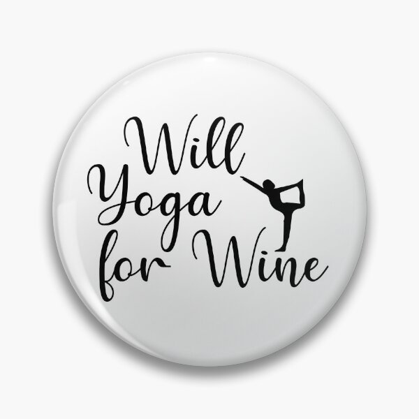 Artikelvorschau, Yoga und Wein entworfen und verkauft von Aole lifestyle.