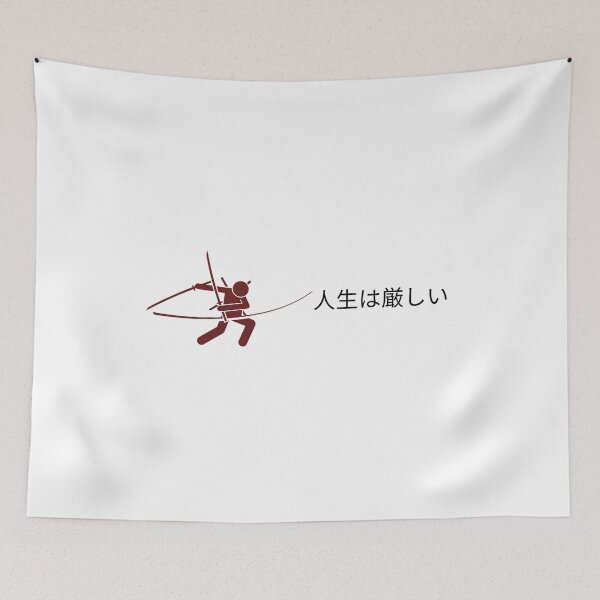 Item preview, Japanese samurai with owner designed and sold by weirdandstrange.