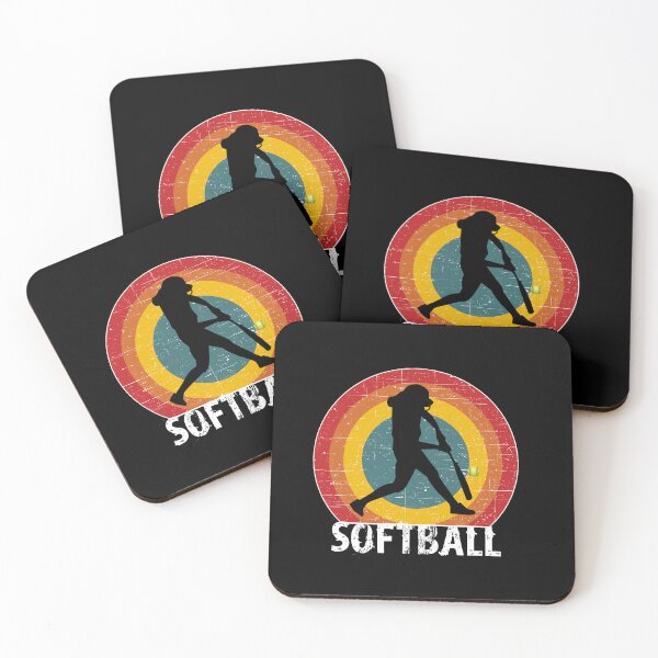 Item preview, Sunset Silhouette Batter Fastpitch Softball designed and sold by 99Fastpitch.