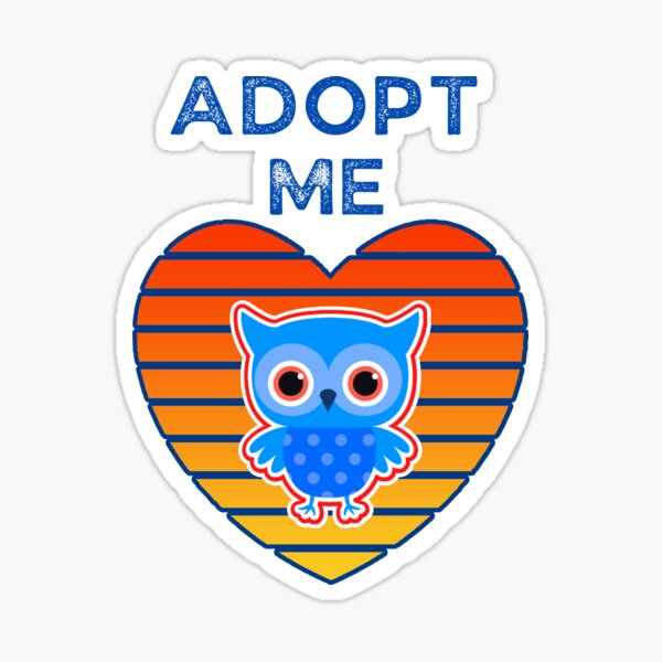 Adopt Me Owl Sticker