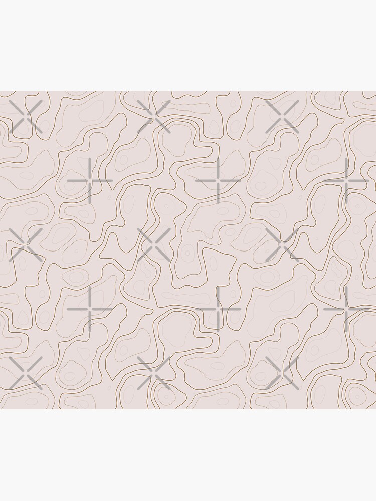 JSDART Motif de carte topographique abstraite topographique marron remplit  superbe topographie verte Tapis de souris Tapis de souris Tapis de souris 9  x 10 pouces