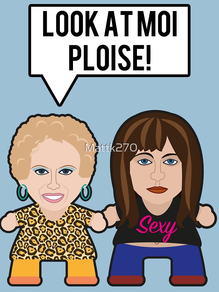 Look At Moi , Ploise!-Black Type Tank Tops Vest Sleeveless Kath And Kim  Kath Day Knight Kath Kim Look At Me Look At Moi Look