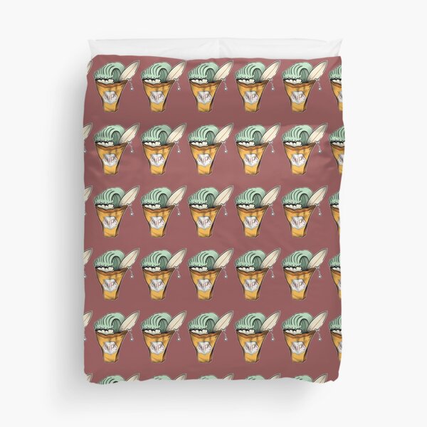 surf et frites Housse de couette