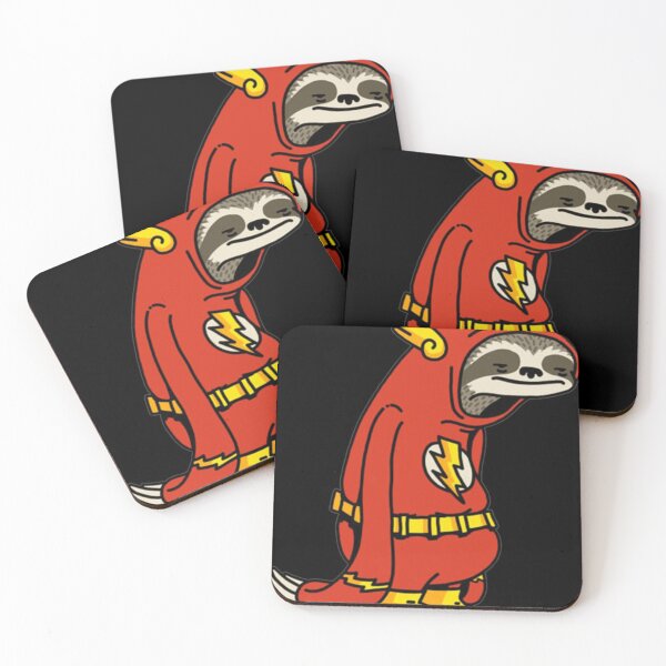 Item preview, Flash Sloth Funny Superhero Classic . designed and sold by haggiskhtorn.