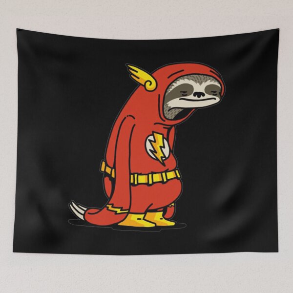 Item preview, Flash Sloth Funny Superhero Classic . designed and sold by haggiskhtorn.