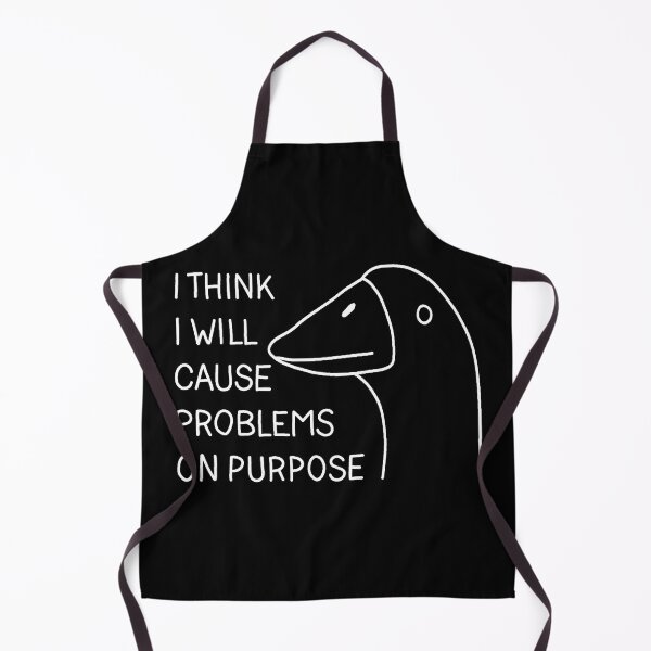 Item preview, I think i will cause problems on purpose designed and sold by ValentinaHramov.