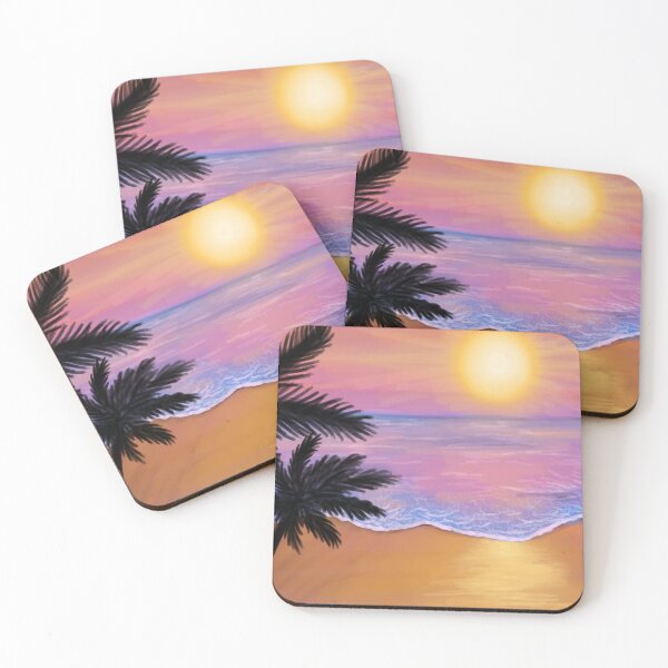 Item preview, Tropical Beach Sunset Getaway designed and sold by BundaBear.