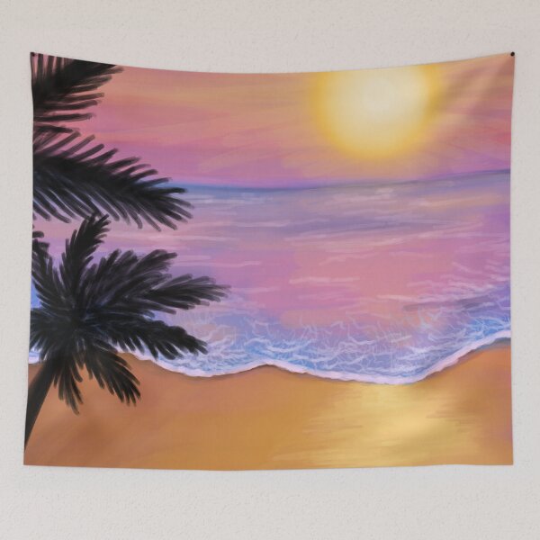 Item preview, Tropical Beach Sunset Getaway designed and sold by BundaBear.