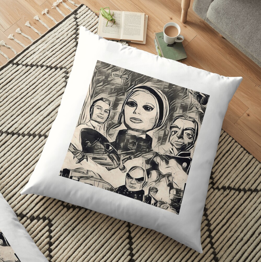 The Thunderbirds Boss Penelope & Parker & Hood HD Floor Pillow