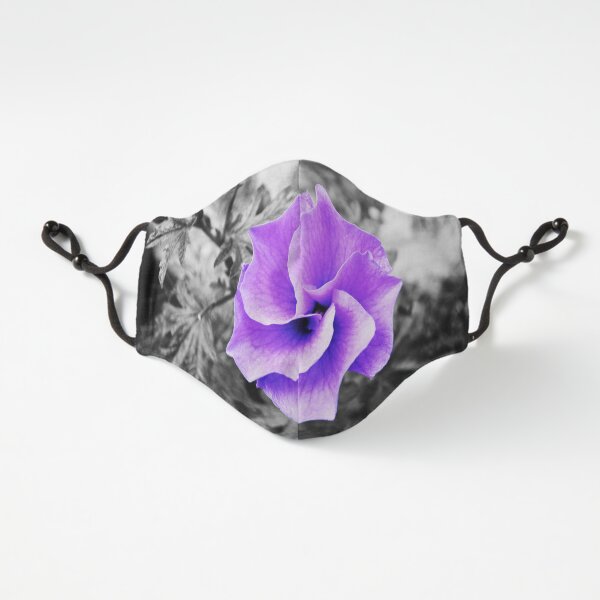 Lilac Hibiscus Fitted 3-Layer