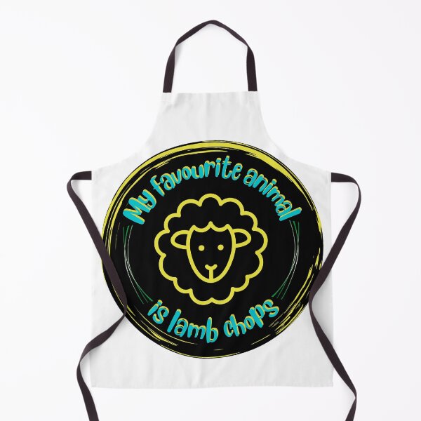 Item preview, My favourite animal is lamb chops - meat lovers  designed and sold by dsrdirect.