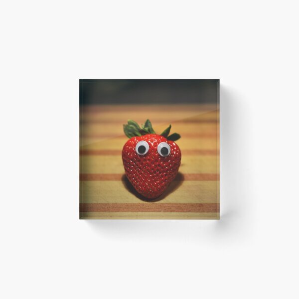 Item preview, Googly Eyed Strawberry designed and sold by PhotosByFelix.