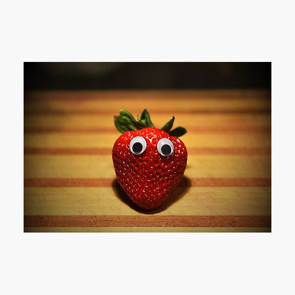 Item preview, Googly Eyed Strawberry designed and sold by PhotosByFelix.