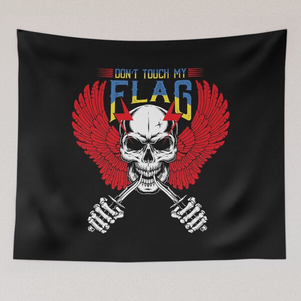 Item preview, don t touch my flag , ukraine russia designed and sold by lapolonaise.
