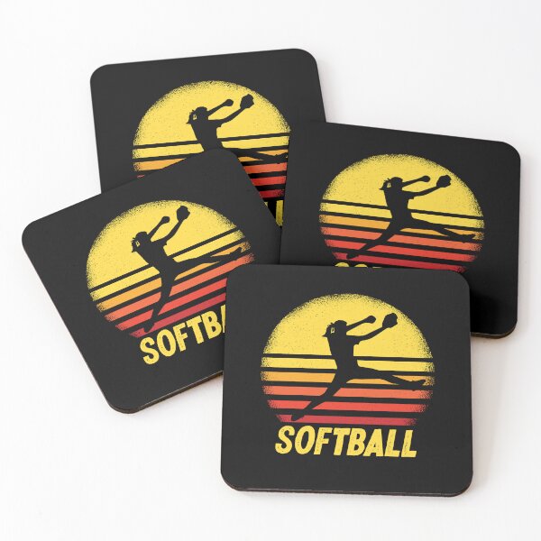 Item preview, Sunset Silhouette Fastpitch Softball Pitcher designed and sold by 99Fastpitch.