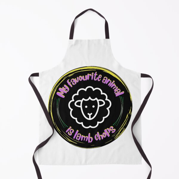 Item preview, My favourite animal is lamb chops - meat lovers  designed and sold by dsrdirect.