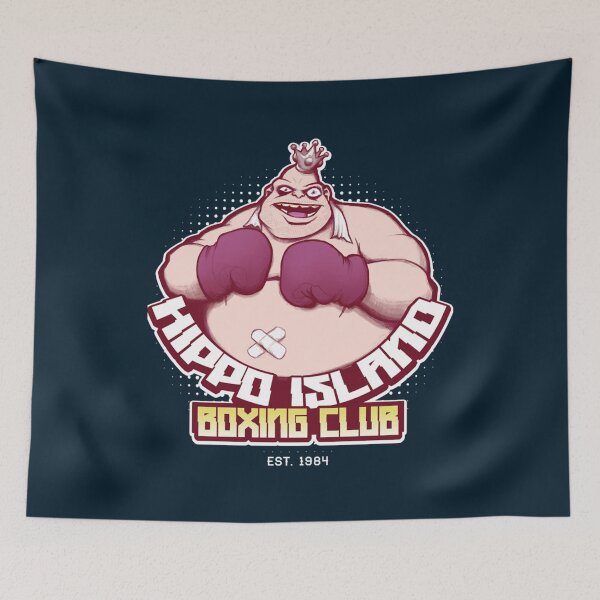 Item preview, Hippo Island Boxing Club Gift For Music Fans   designed and sold by FightWearGood.