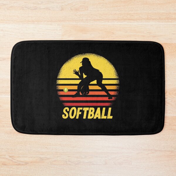 Item preview, Jugador de sóftbol de lanzamiento rápido de silueta al atardecer designed and sold by 99Fastpitch.