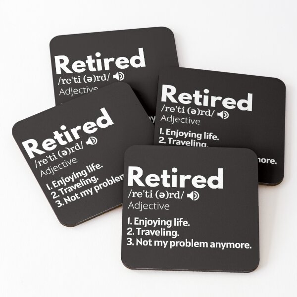 Item preview, funny retirement designed and sold by kjatrendytees.