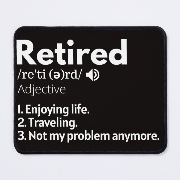 Item preview, funny retirement designed and sold by kjatrendytees.