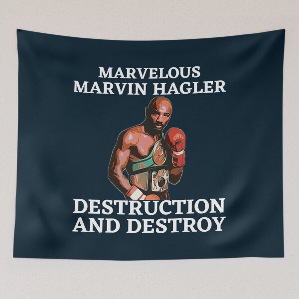 Item preview, Marvin Hagler Marvelous Marvin Hagler Destruction And Destroy Cool Gift   designed and sold by FightWearGood.