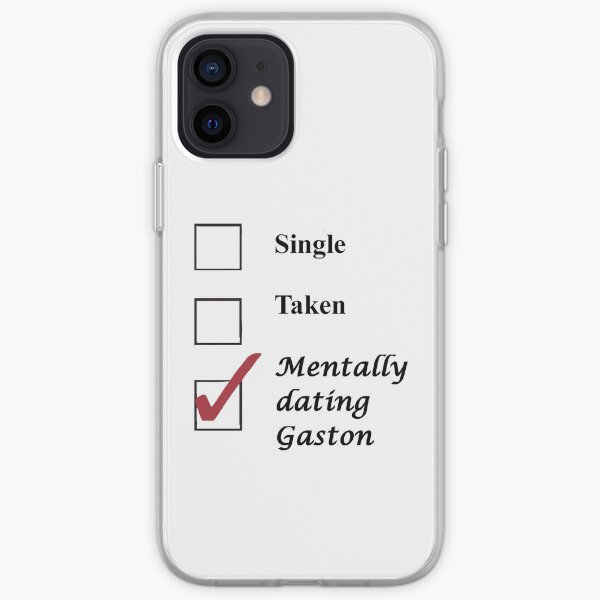Mentally Dating Gaston! iPhone Soft Case
