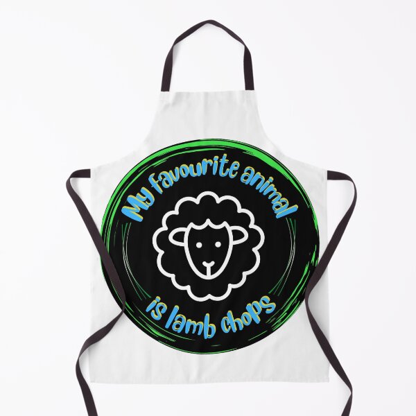 Item preview, My favourite animal is lamb chops - meat lovers  designed and sold by dsrdirect.