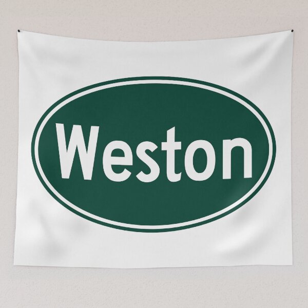 Item preview, Weston Vermont Old School Oval Design designed and sold by NewNomads.